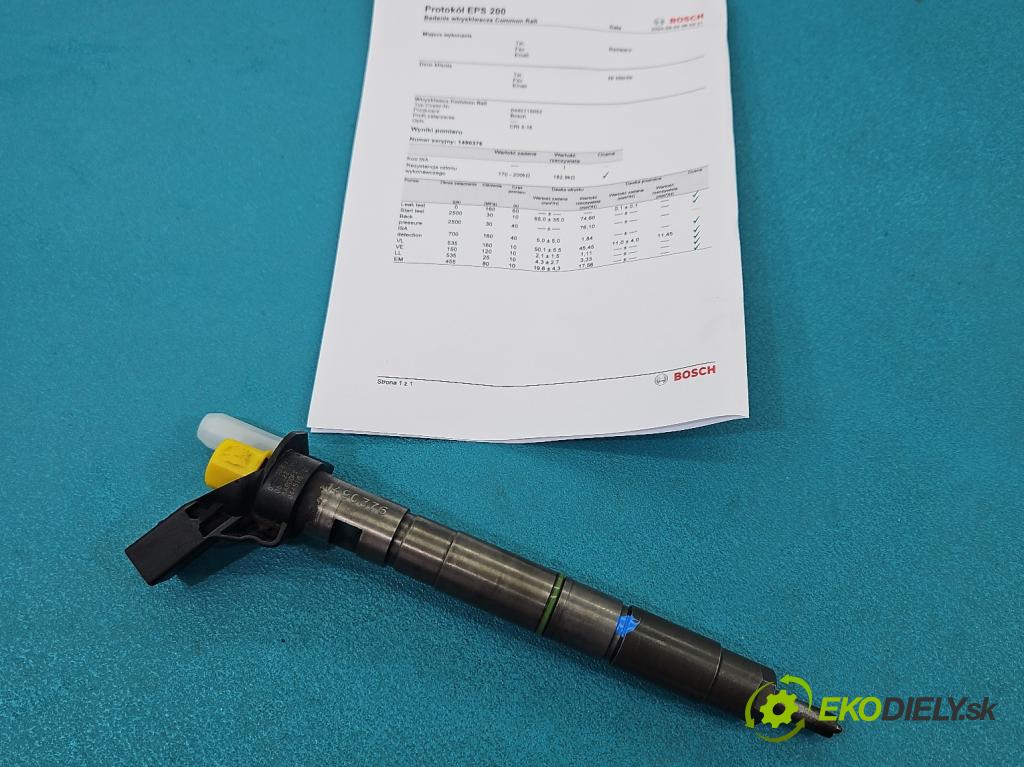 Audi A4 B8 2007-2015 2.7 tdi 190 HP automatic 140 kW 2698 cm3 4- vstrek 0445115052 (Vstrekovač paliva)