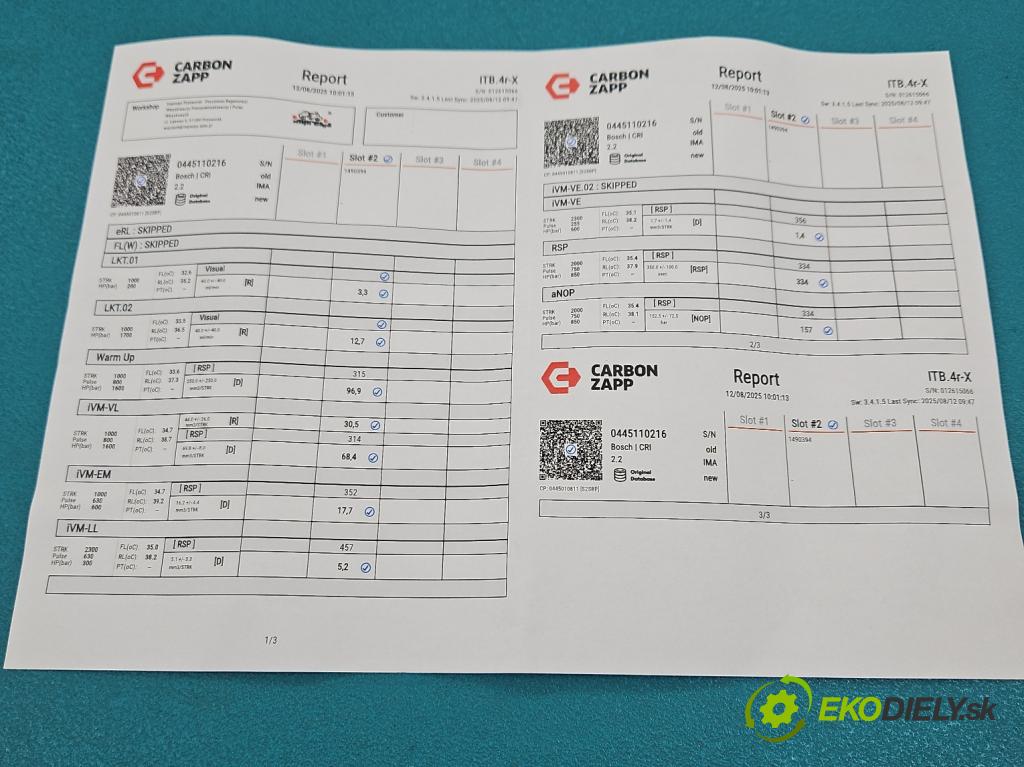 Bmw 3 E90 2005-2013 2.0d 163 HP automatic 120 kW 1995 cm3 4- vstrek 0445110216 (Vstrekovač paliva)