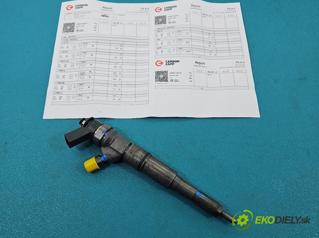 Bmw 3 E90 2005-2013 2.0d 163 HP automatic 120 kW 1995 cm3 4- vstrek 0445110216 (Vstrekovač paliva)