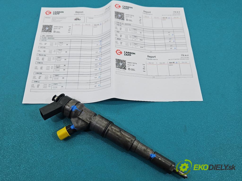 Bmw 3 E90 2005-2013 2.0d 163 HP automatic 120 kW 1995 cm3 4- vstrek 0445110216 (Vstrekovač paliva)