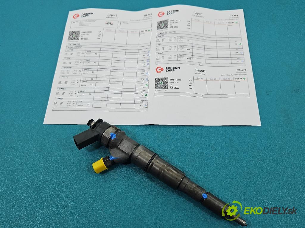 Bmw 3 E90 2005-2013 2.0d 163 HP automatic 120 kW 1995 cm3 4- vstrek 0445110216 (Vstrekovač paliva)