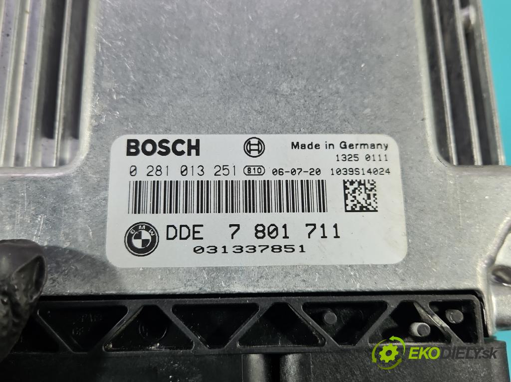 Bmw 3 E90 2005-2013 2.0d 163 HP automatic 120 kW 1995 cm3 4- riadiaca jednotka motora 0281013251