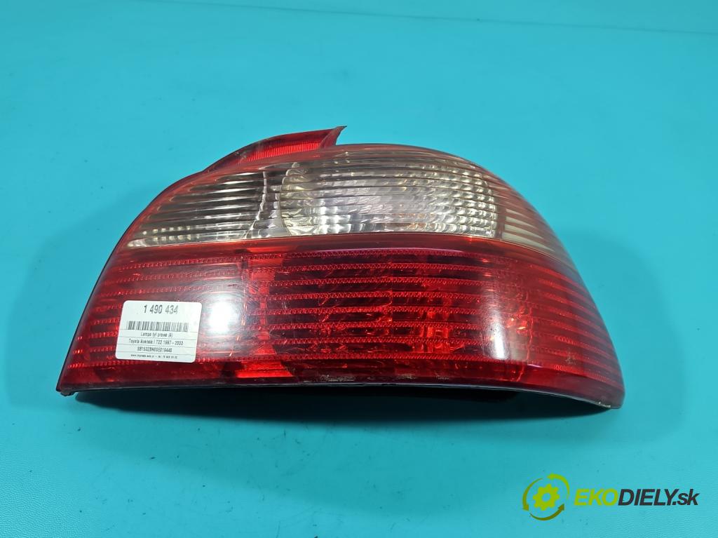 Toyota Avensis I T22 1997-2003 1.6 vvti 110 hp manual 81 kW 1598 cm3 4- světlo zadní pravé (Klika dveří ostatní)