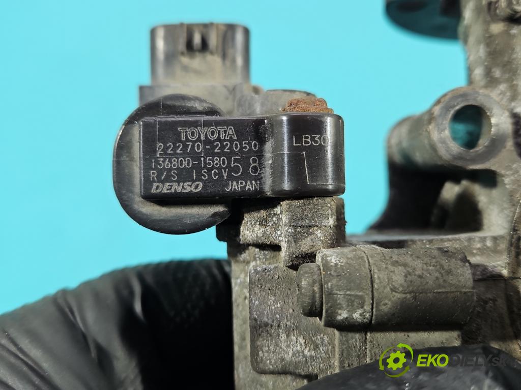 Toyota Avensis I T22 1997-2003 1.6 vvti 110 HP manual 81 kW 1598 cm3 4- klapka 22270-22050 (Škrtiaca klapka)