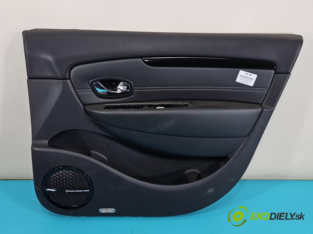 Renault Scenic III 2009-2016 1.6 dci 131 hp manual 96 kW 1598 cm3 5- Tapacír: dveře přední pravé 809009273R