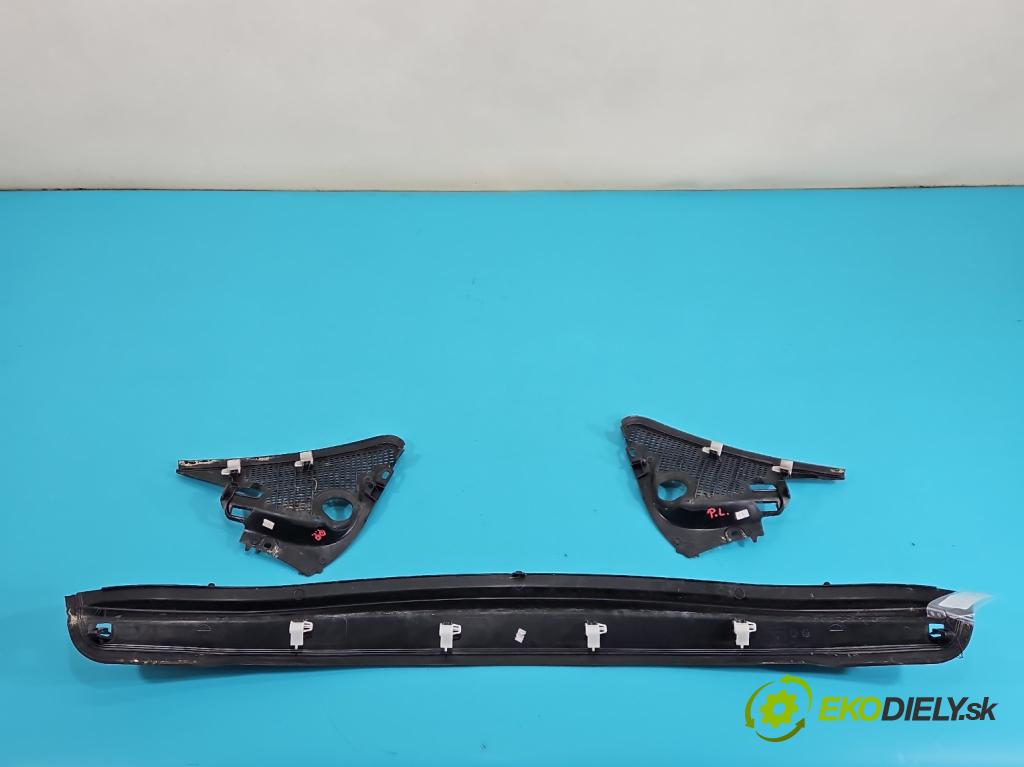 Renault Scenic III 2009-2016 1.6 dci 131 hp manual 96 kW 1598 cm3 5- torpédo 668110005R (Plast pod čelním sklem)