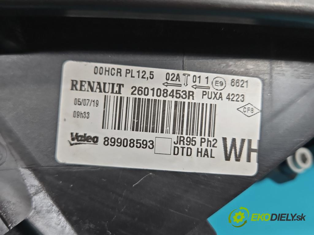 Renault Scenic III 2009-2016 1.6 dci 131 HP manual 96 kW 1598 cm3 5- Reflektor: pravý 260108453R (Svetlo predné pravé)