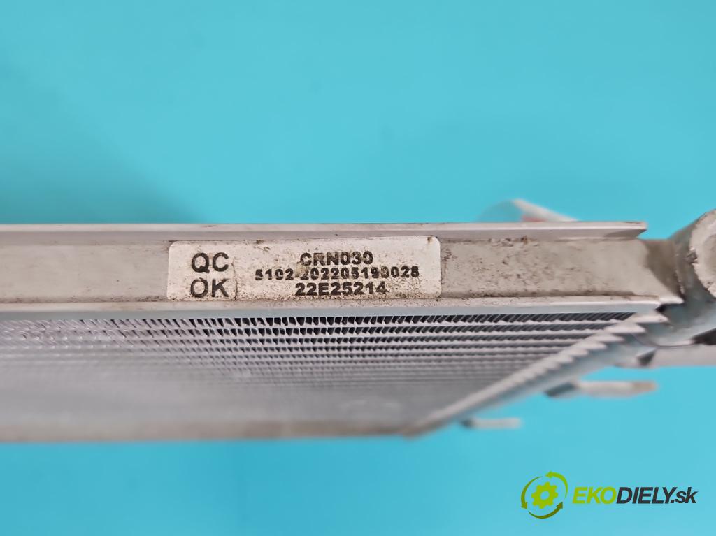 Renault Scenic III 2009-2016 1.6 dci 131 HP manual 96 kW 1598 cm3 5- chladič klimatizácie 22E25214 (Chladič klimatizácie)