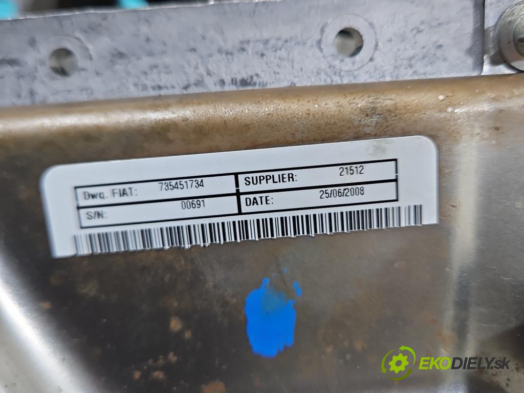 Fiat 500 2007-2020 1.2 8V 69KM manual 51 kW 1242 cm3 3- čerpadlo posilovač 735451734 (Servočerpadlo)