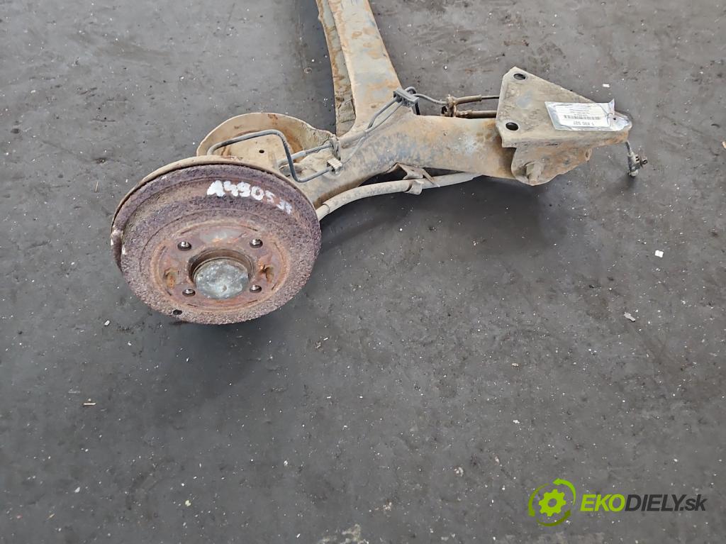 Fiat 500 2007-2020 1.2 8V 69KM manual 51 kW 1242 cm3 3- zadní výztuha  (Zadní výztuha)