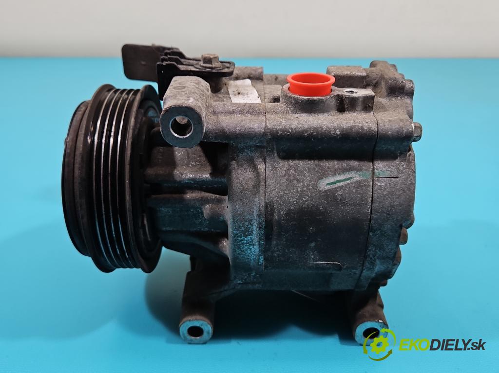Fiat 500 2007-2020 1.2 8V 69KM manual 51 kW 1242 cm3 3- Kompresor: klíma 51747318 (Kompresor klimatizace)