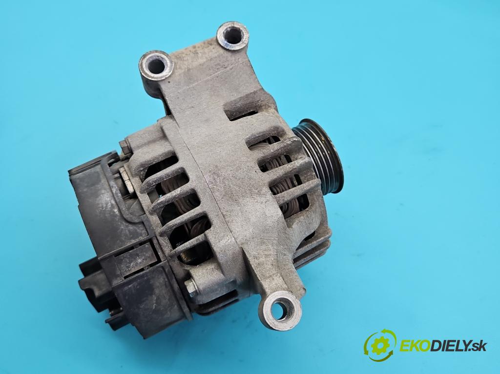 Fiat 500 2007-2020 1.2 8V 69KM manual 51 kW 1242 cm3 3- Alternator 51714791 (Alternátor)