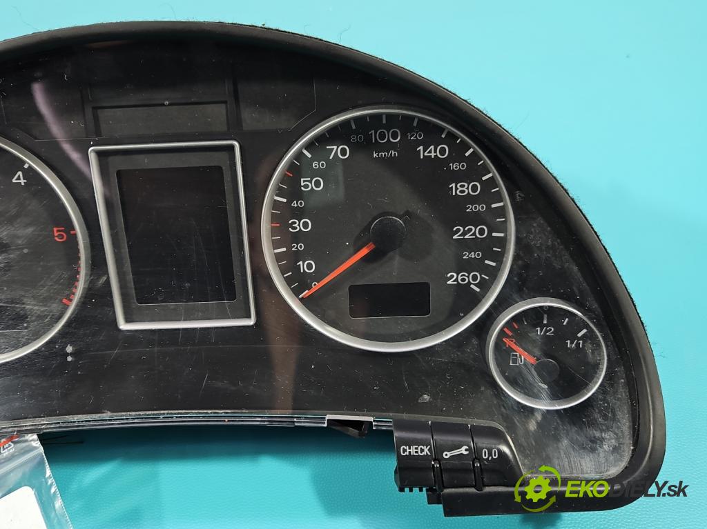 Audi A4 B7 2004-2008 1.9 TDI 116 HP manual 85 kW 1896 cm3 5- prístrojovka/ budíky 0263626055 (Prístrojová doska)