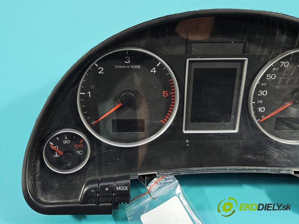 Audi A4 B7 2004-2008 1.9 TDI 116 HP manual 85 kW 1896 cm3 5- prístrojovka/ budíky 0263626055 (Prístrojová doska)