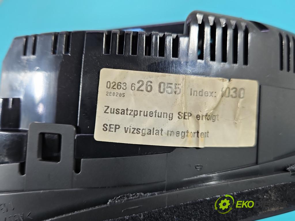 Audi A4 B7 2004-2008 1.9 TDI 116 HP manual 85 kW 1896 cm3 5- prístrojovka/ budíky 0263626055 (Prístrojová doska)