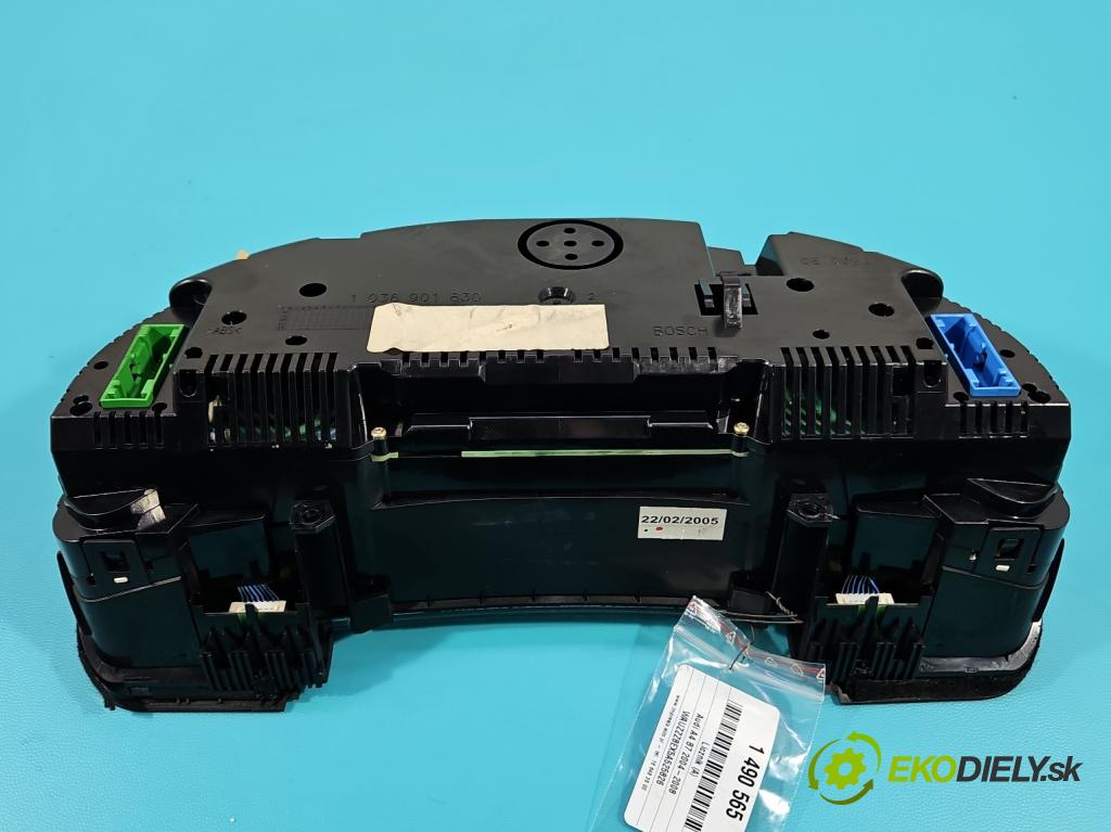 Audi A4 B7 2004-2008 1.9 TDI 116 HP manual 85 kW 1896 cm3 5- prístrojovka/ budíky 0263626055 (Prístrojová doska)