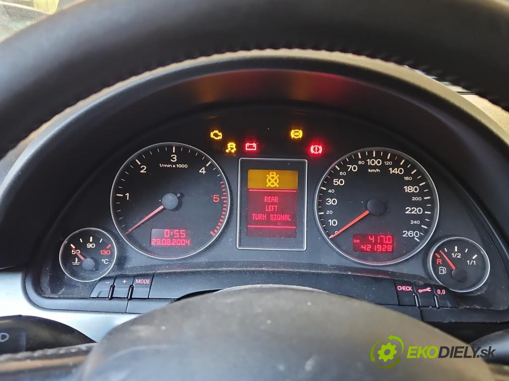 Audi A4 B7 2004-2008 1.9 TDI 116 HP manual 85 kW 1896 cm3 5- prístrojovka/ budíky 0263626055 (Prístrojová doska)