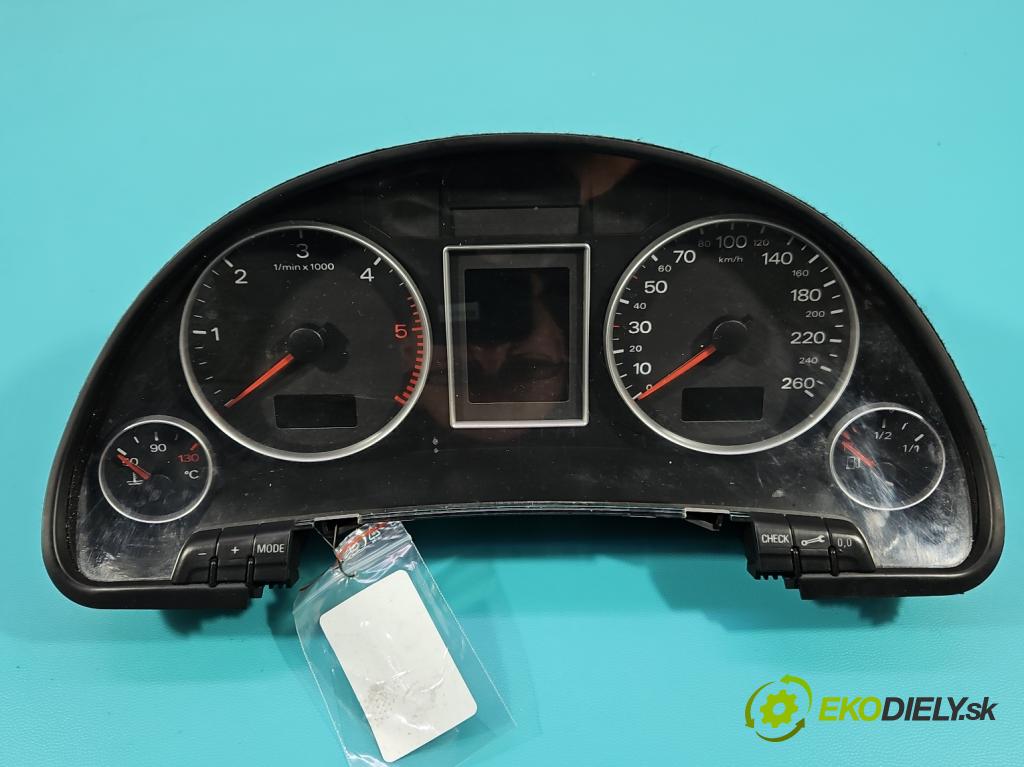 Audi A4 B7 2004-2008 1.9 TDI 116 HP manual 85 kW 1896 cm3 5- prístrojovka/ budíky 0263626055 (Prístrojová doska)