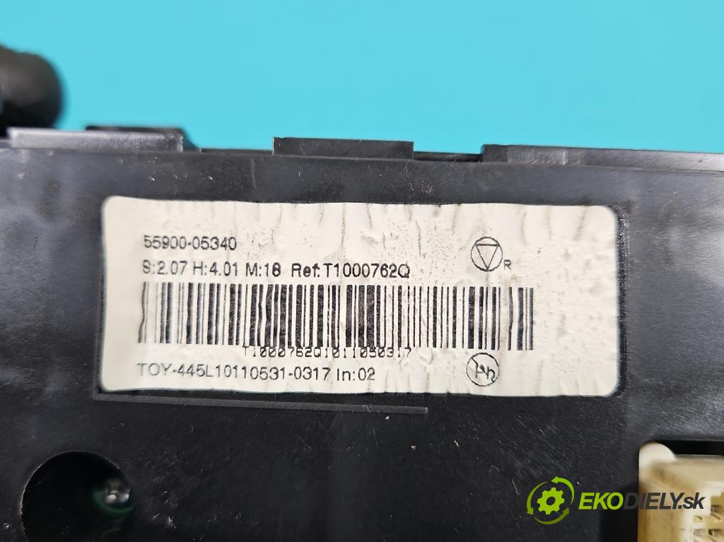 Toyota Avensis III T27 2009-2018 2.0 D4D 126 HP manual 93 kW 1998 cm3 5- panel kúrenia 55900-05340