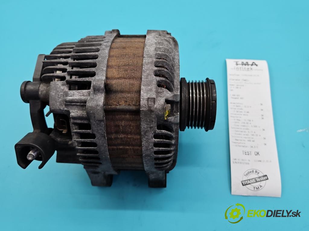 Peugeot 407 1.6 hdi 109 HP manual 80 kW 1560 cm3 5- Alternator 9654752880 (Alternátor)