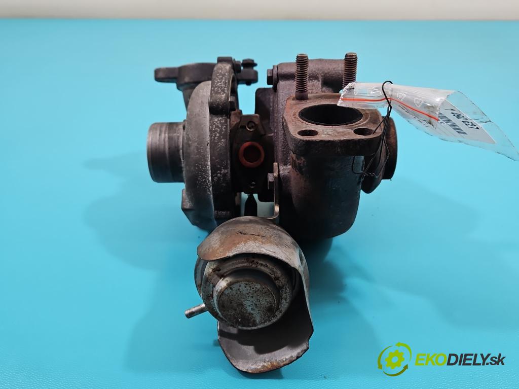 Peugeot 407 1.6 hdi 109 hp manual 80 kW 1560 cm3 5- Turbodmychadlo  (Kompletní turbodmychadlo)