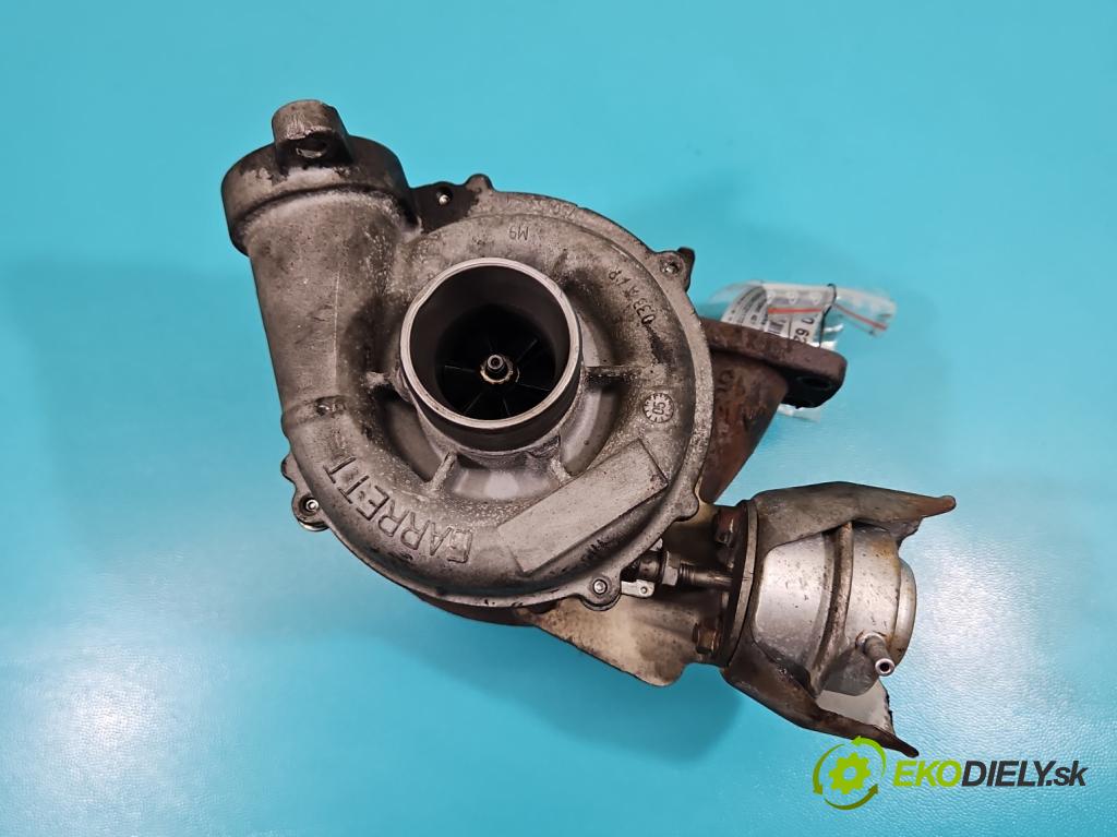 Peugeot 407 1.6 hdi 109 hp manual 80 kW 1560 cm3 5- Turbodmychadlo  (Kompletní turbodmychadlo)