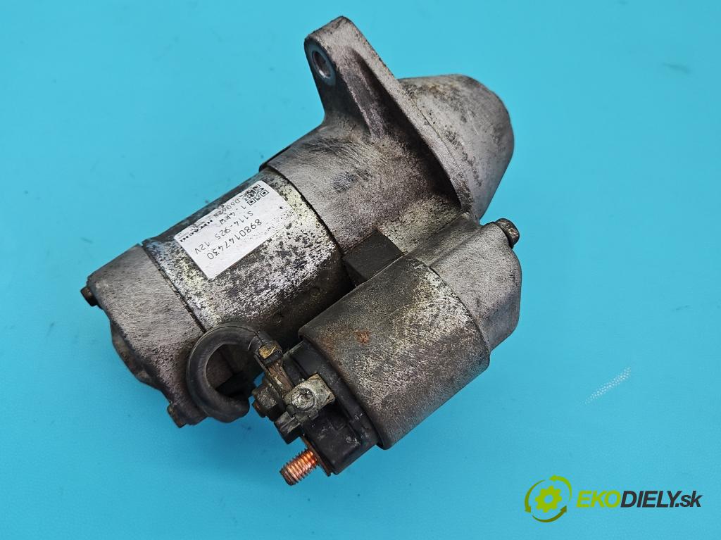 Opel Meriva A 2002-2010 1.7 cdti 101 HP manual 74 kW 1686 cm3 5- štartér 8980147430 (Štartér)