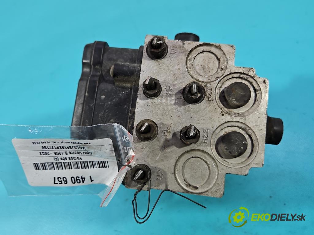 Opel Vectra B 1995-2002 1.8 16V 125 hp manual 92 kW 1796 cm3 4- čerpadlo abs 13216601-C (Pumpa ABS)
