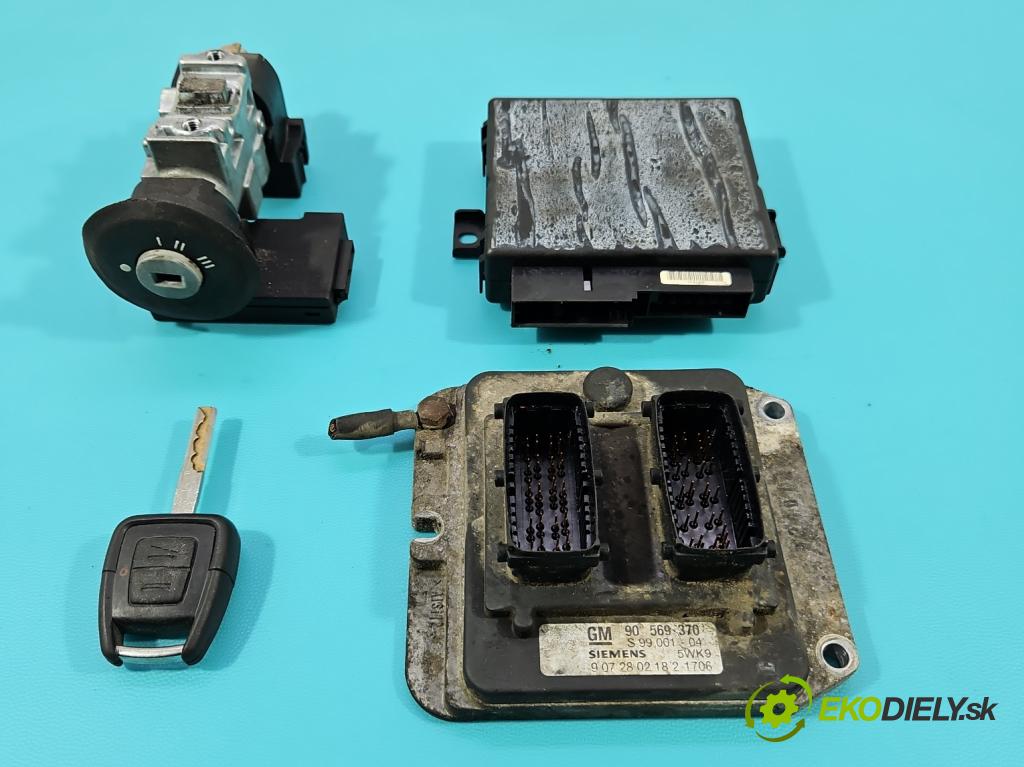 Opel Vectra B 1995-2002 1.8 16V 125 HP manual 92 kW 1796 cm3 4- riadiaca jednotka motora 90569370