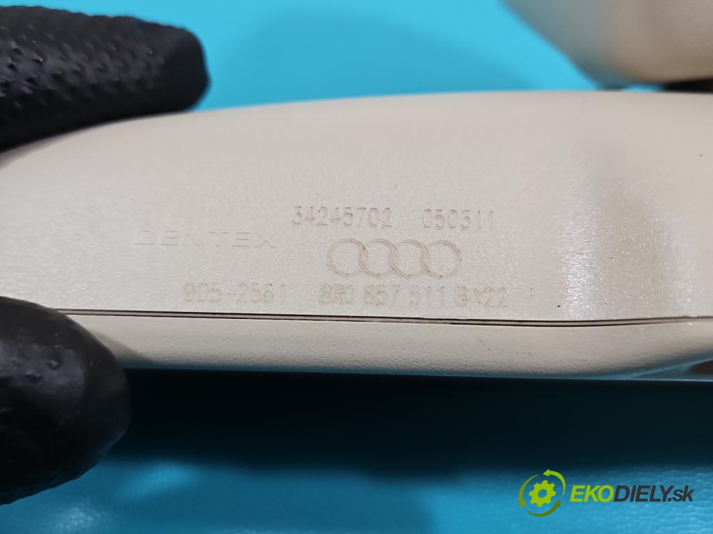 Audi Q5 2008-2016 2.0 tdi 170 HP manual 125 kW 1968 cm3 5- zrkadlo uvnitř: 8R0857511B (Spätné zrkadlo vnútorné)
