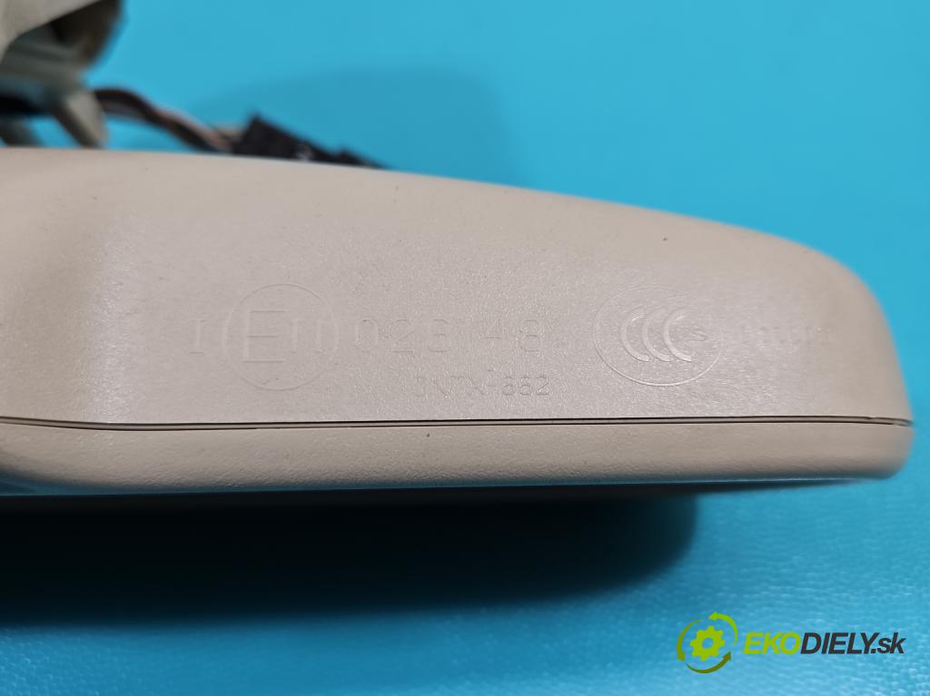 Audi Q5 2008-2016 2.0 tdi 170 HP manual 125 kW 1968 cm3 5- zrkadlo uvnitř: 8R0857511B (Spätné zrkadlo vnútorné)