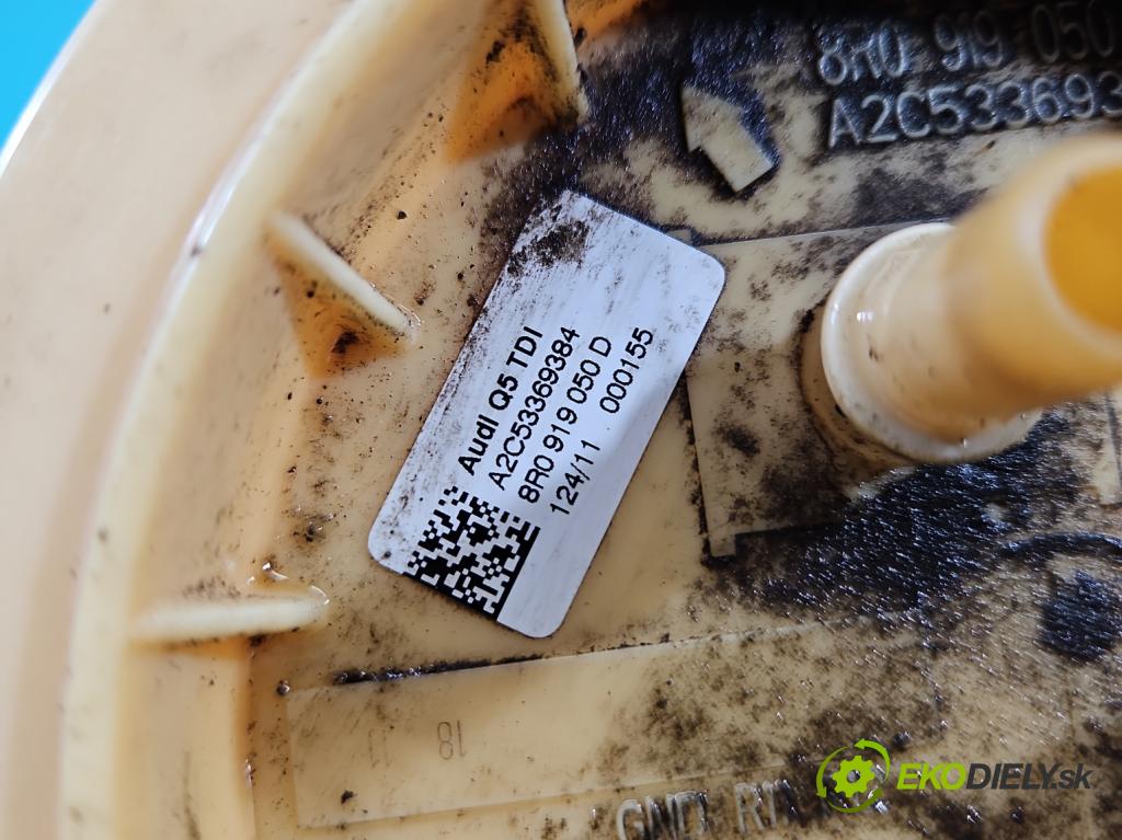 Audi Q5 2008-2016 2.0 tdi 170 HP manual 125 kW 1968 cm3 5- čerpadlo palivo 8R0919050D