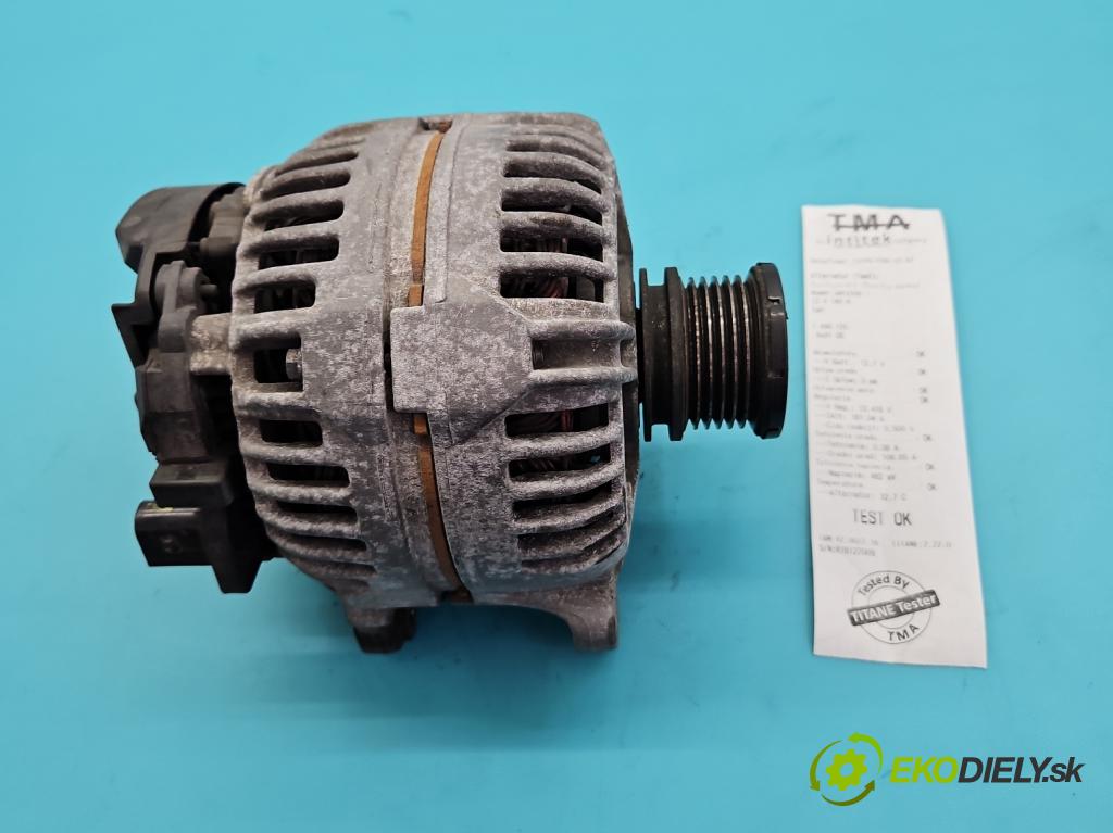 Audi Q5 2008-2016 2.0 tdi 170 HP manual 125 kW 1968 cm3 5- Alternator 03G903016E (Alternátor)