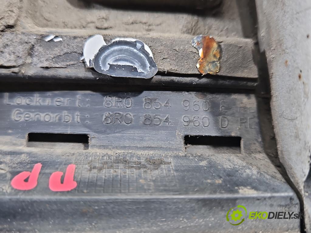 Audi Q5 2008-2016 2.0 tdi 170 HP manual 125 kW 1968 cm3 5- lišta blatník predné pravé 8R0854960E