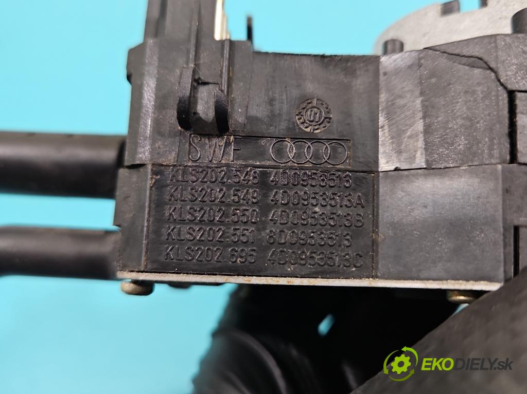 Audi A4 B5 1994-2001 1.9 tdi 90 HP manual 66 kW 1896 cm3 4- prepínač komplex: 4D0953513 (Prepínacie páčky pod volantom)