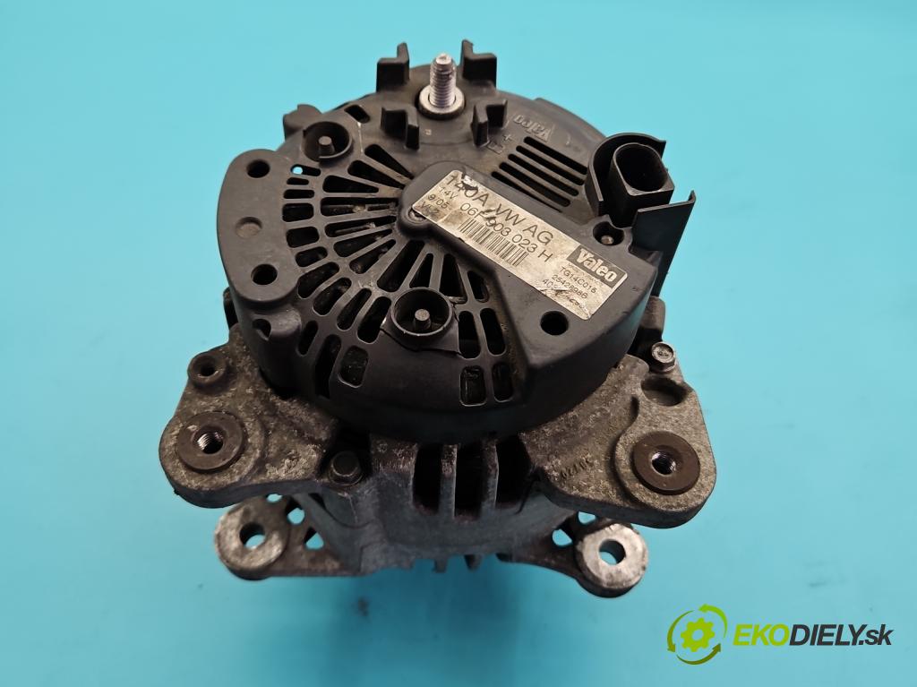 Audi A4 B7 2004-2008 1.9 TDI 116 HP manual 85 kW 1896 cm3 5- Alternator 06F903023H (Alternátor)