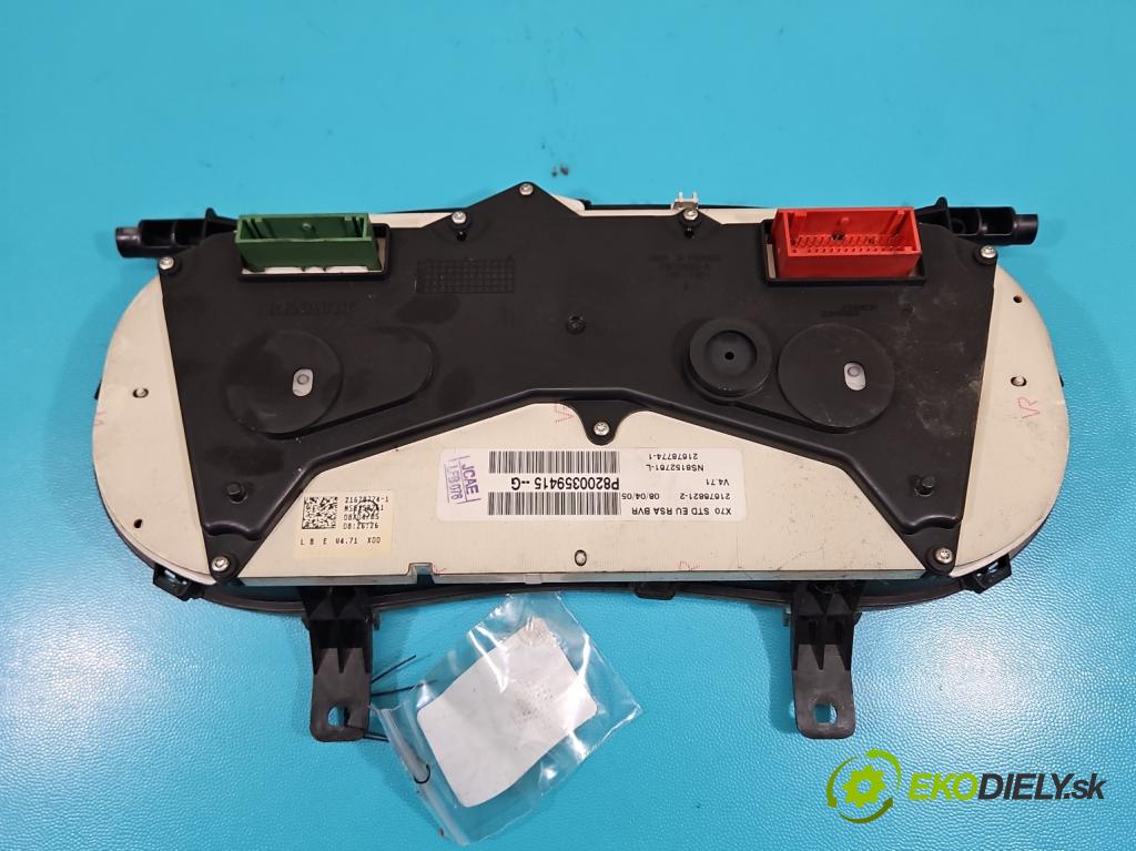 Renault Master II 1998-2010 2.5 dci 99 HP manual 73 kW 2463 cm3 5- prístrojovka/ budíky P8200359415-G (Prístrojová doska)