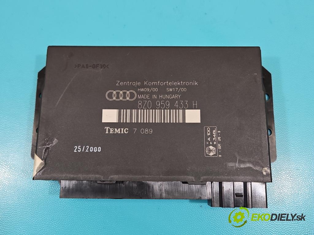 Audi A2 1.4 16V 75 HP manual 55 kW 1390 cm3 5- riadiaca jednotka komfortu 8Z0959433H
