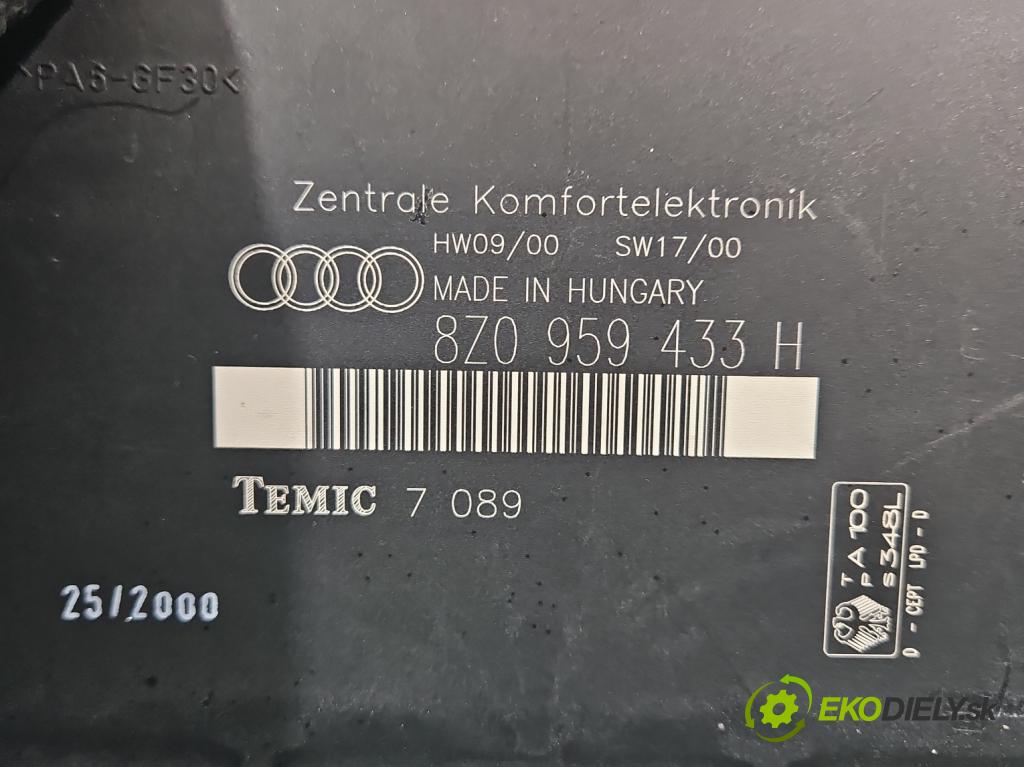 Audi A2 1.4 16V 75 HP manual 55 kW 1390 cm3 5- riadiaca jednotka komfortu 8Z0959433H