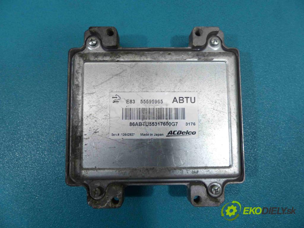 Opel Corsa D 2006-2014 1.4 16v 87 HP manual 64 kW 1398 cm3 5- riadiaca jednotka motora 55595965
