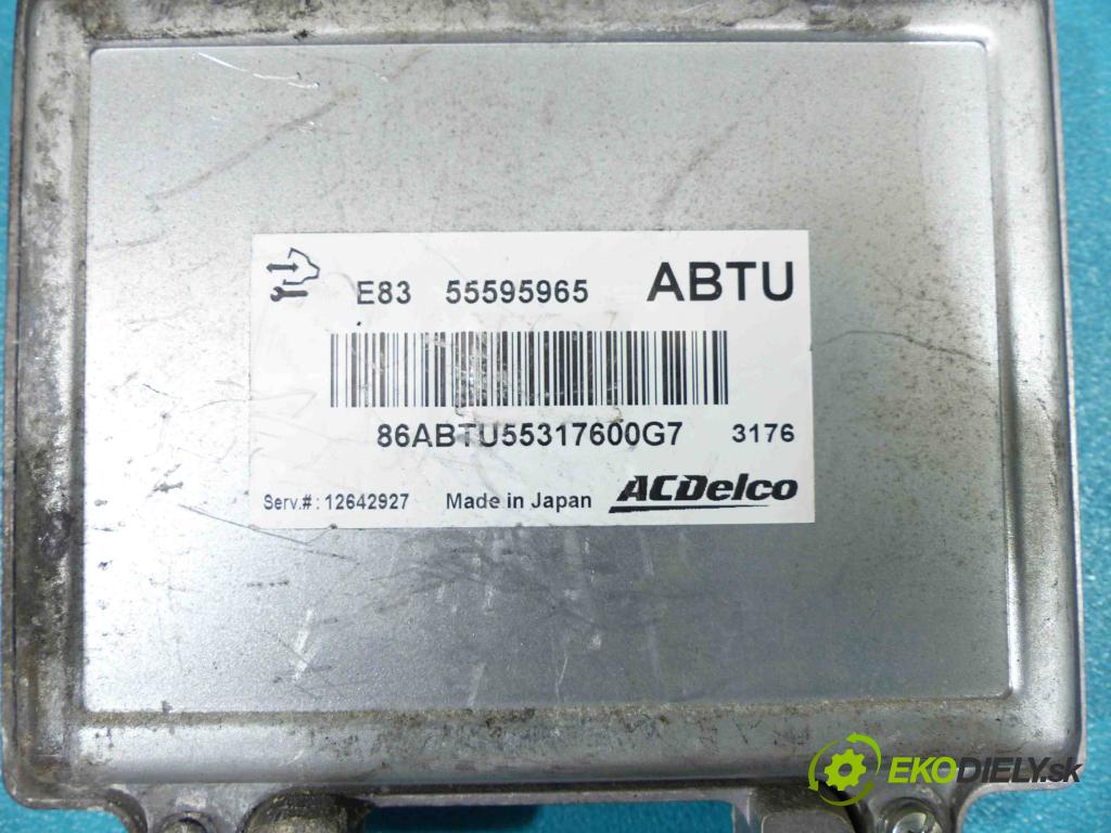 Opel Corsa D 2006-2014 1.4 16v 87 HP manual 64 kW 1398 cm3 5- riadiaca jednotka motora 55595965
