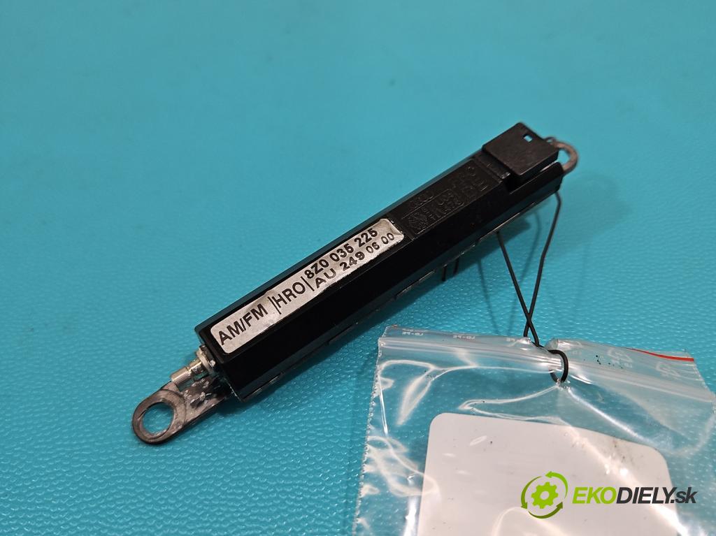 Audi A2 1.4 16V 75 HP manual 55 kW 1390 cm3 5- Zesilovač: 8Z0035225 (Zosilňovač)