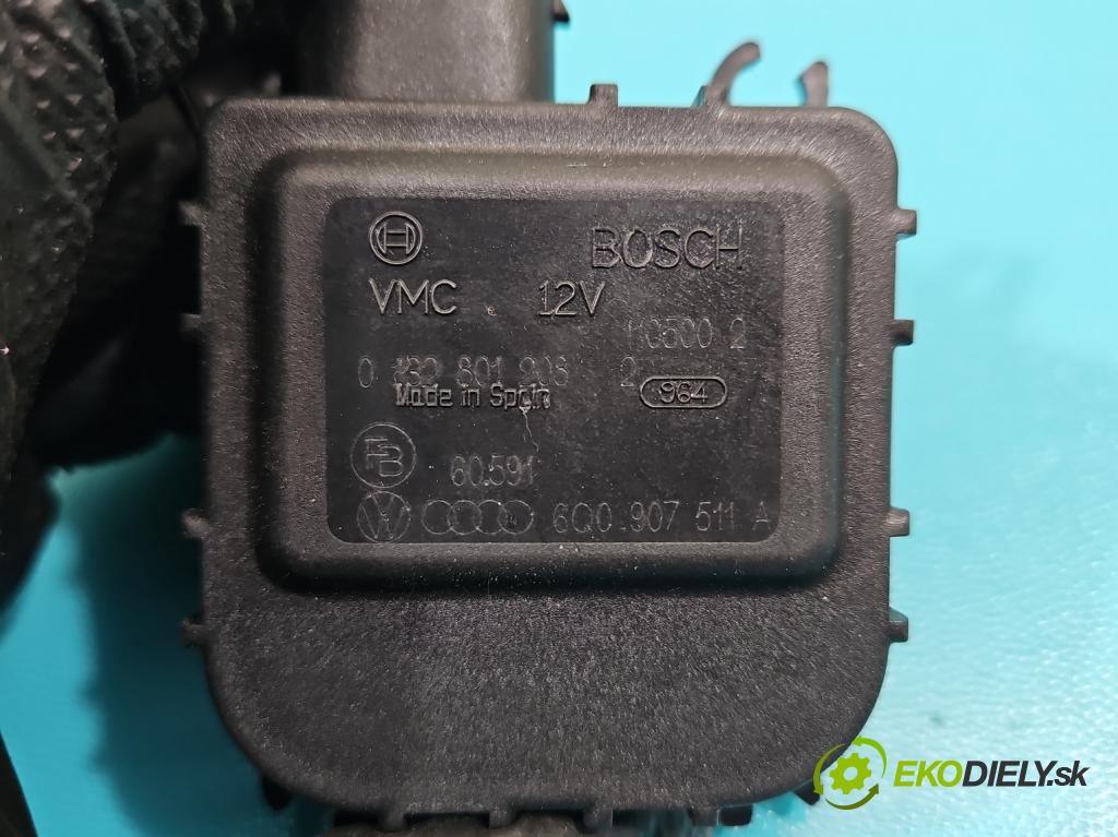 Audi A2 1.4 16V 75 hp manual 55 kW 1390 cm3 5- motorek topení 6Q0907511A