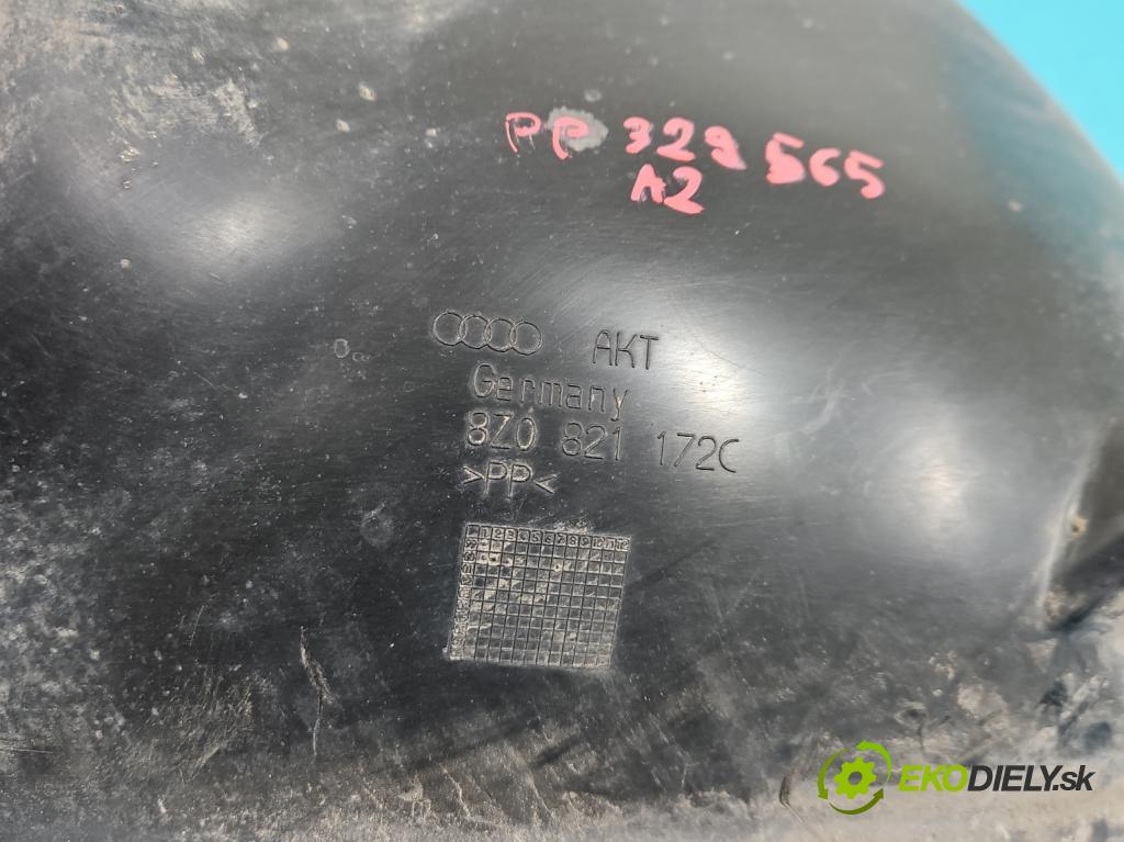 Audi A2 1.4 16V 75 hp manual 55 kW 1390 cm3 5- blatník: přední pravé 8Z0821172C