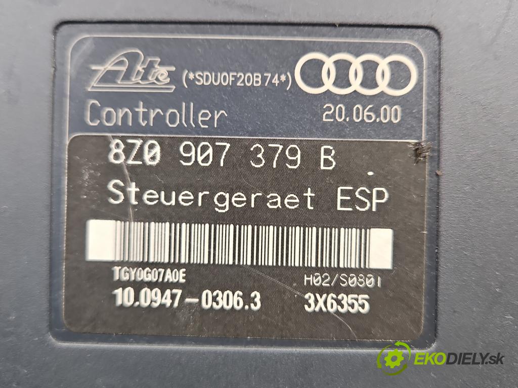 Audi A2 1.4 16V 75 hp manual 55 kW 1390 cm3 5- čerpadlo abs 8Z0907379B (Pumpa ABS)