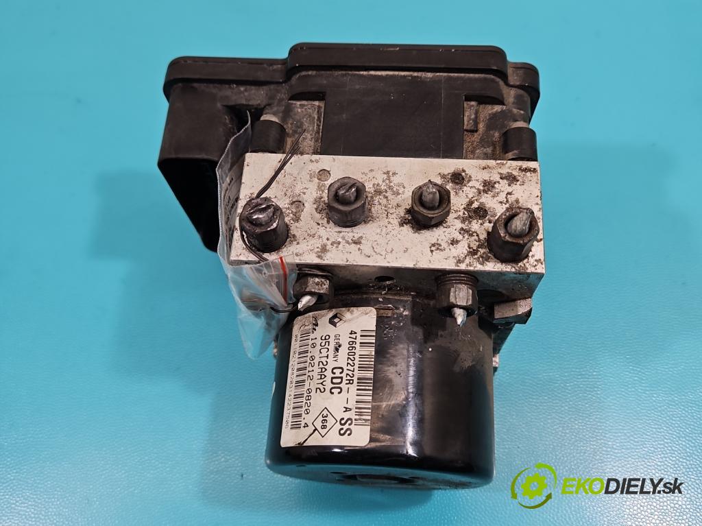 Renault Scenic III 2009-2016 1.6 dci 131 hp manual 96 kW 1598 cm3 5- čerpadlo abs 476602272R-A (Pumpa ABS)
