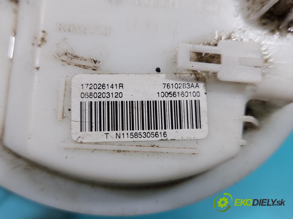 Renault Scenic III 2009-2016 1.6 dci 131 hp manual 96 kW 1598 cm3 5- čerpadlo paliva 0580203120