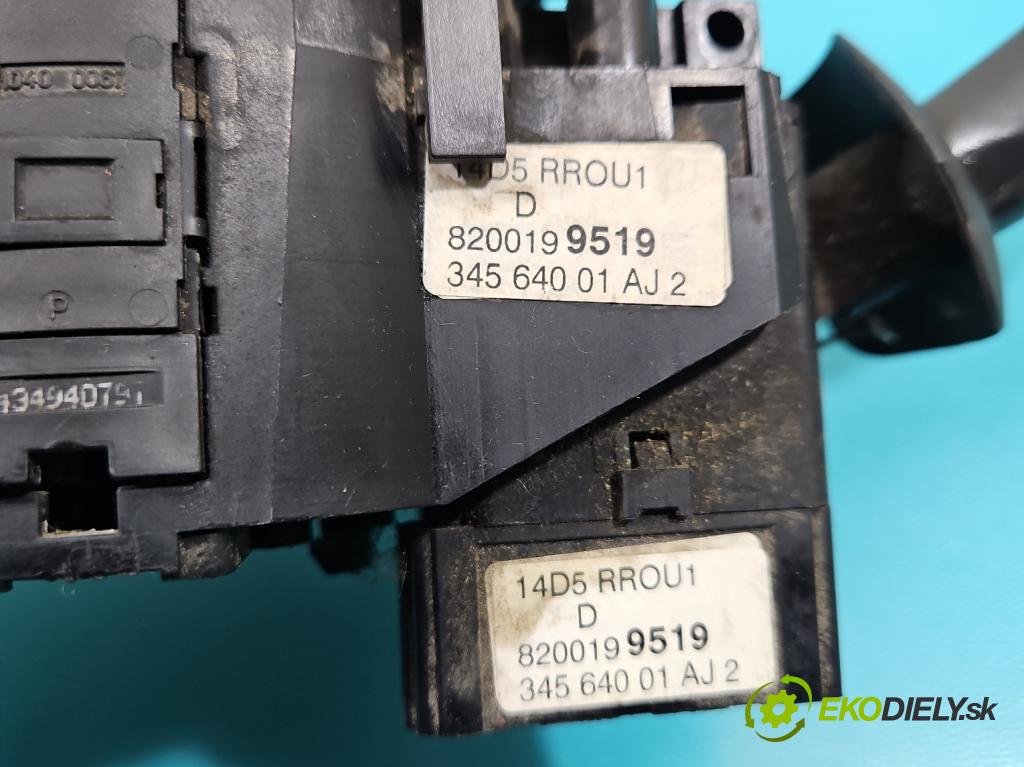 Renault Master II 1998-2010 2.5 dci 99 HP manual 73 kW 2463 cm3 5- prepínač komplex: 8200199519 (Prepínacie páčky pod volantom)
