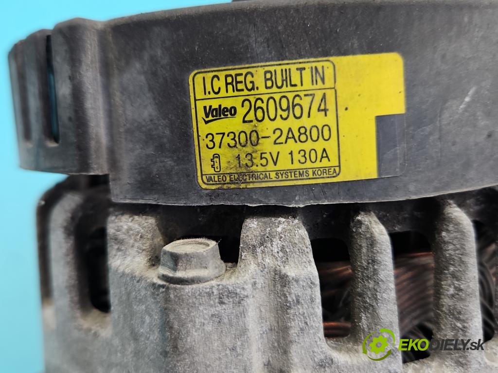 Hyundai I40 1.7 crdi 116 HP manual 85 kW 1685 cm3 5- Alternator 37300-2A800 (Alternátor)