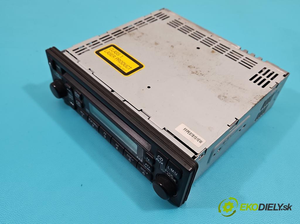 Honda CR-V II 2001-2006 2.2 i-CTDi 140 HP manual 103 kW 2204 cm3 5- Radio originál 39101-S9A-E210-M1